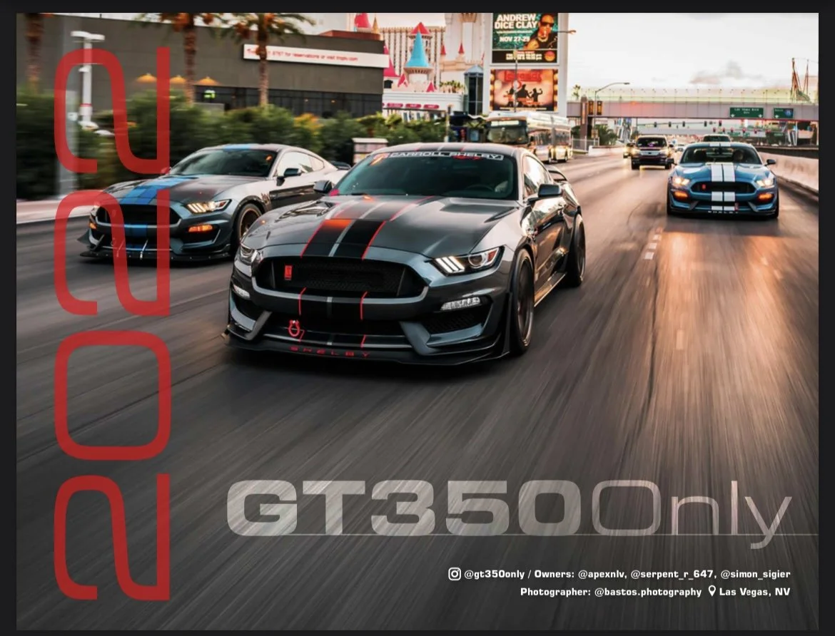 2022 GT350Only Calendar (limited run)