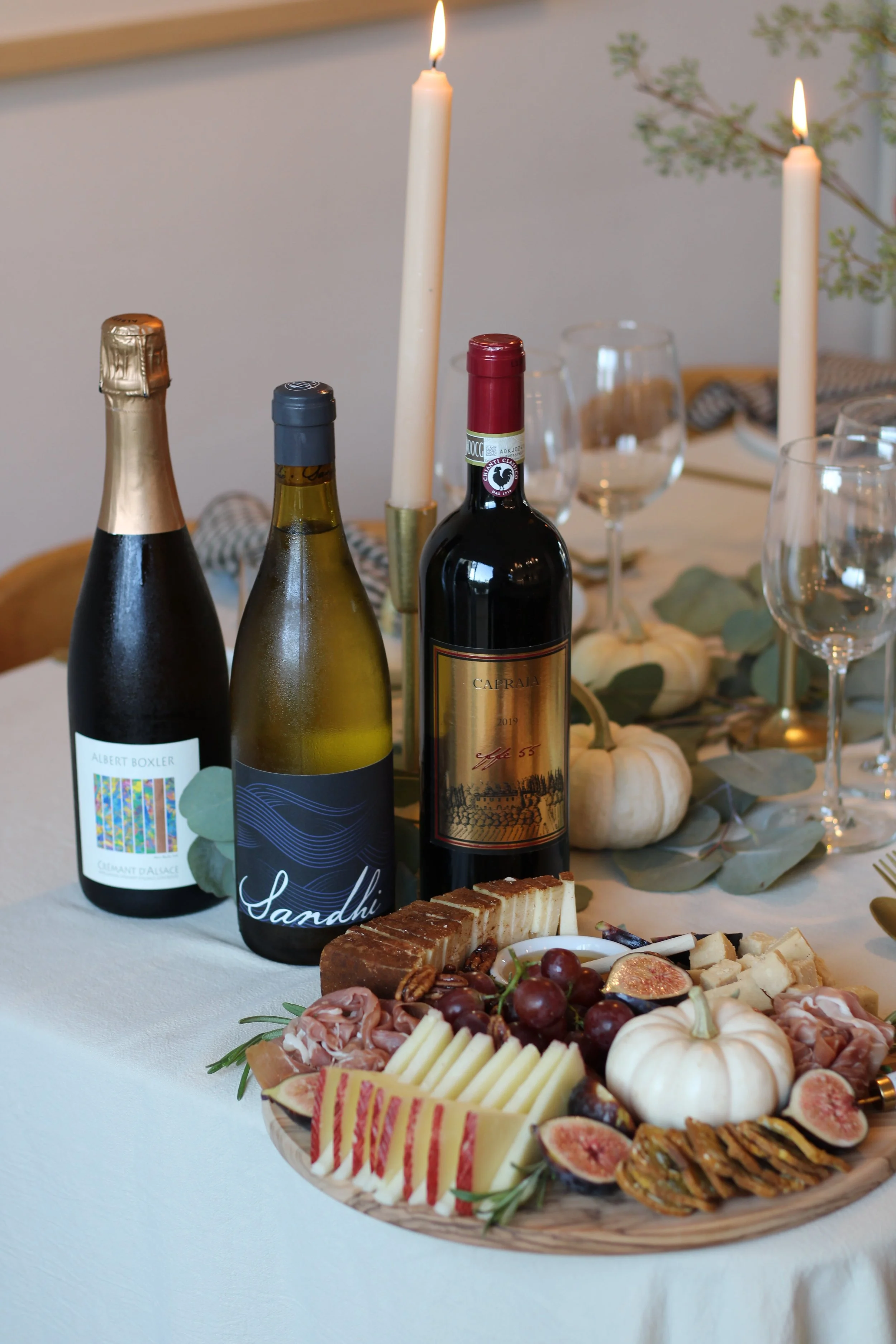 dinner party with wine pairings.JPG