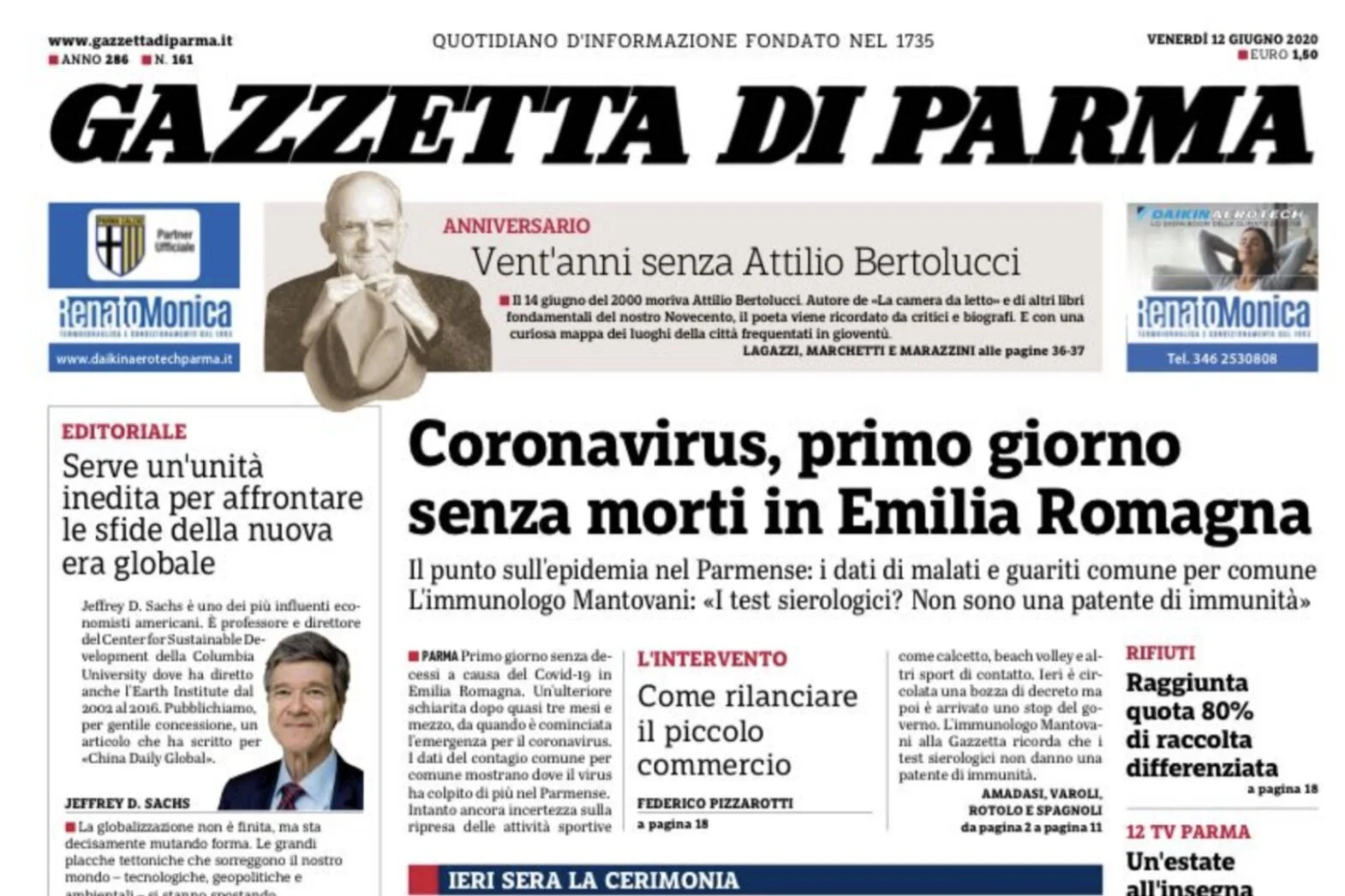 Serve un-unità inedita per affrontare le sfide della nuova era globale