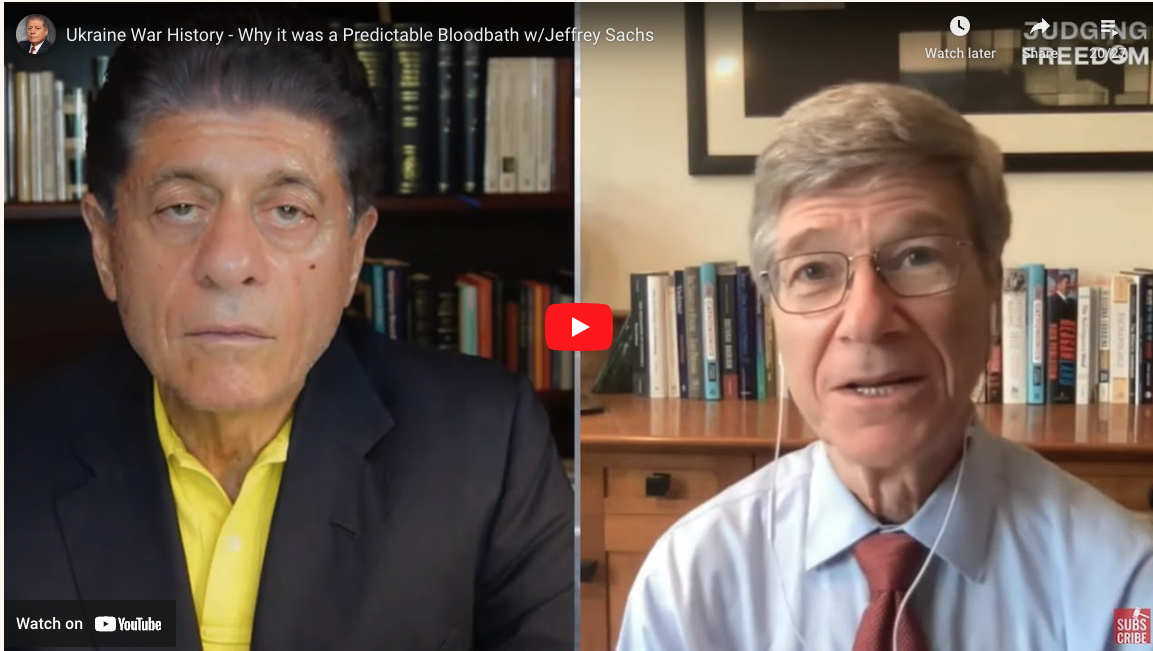 Ukraine War History - Why it was a Predictable Bloodbath w/Jeffrey Sachs