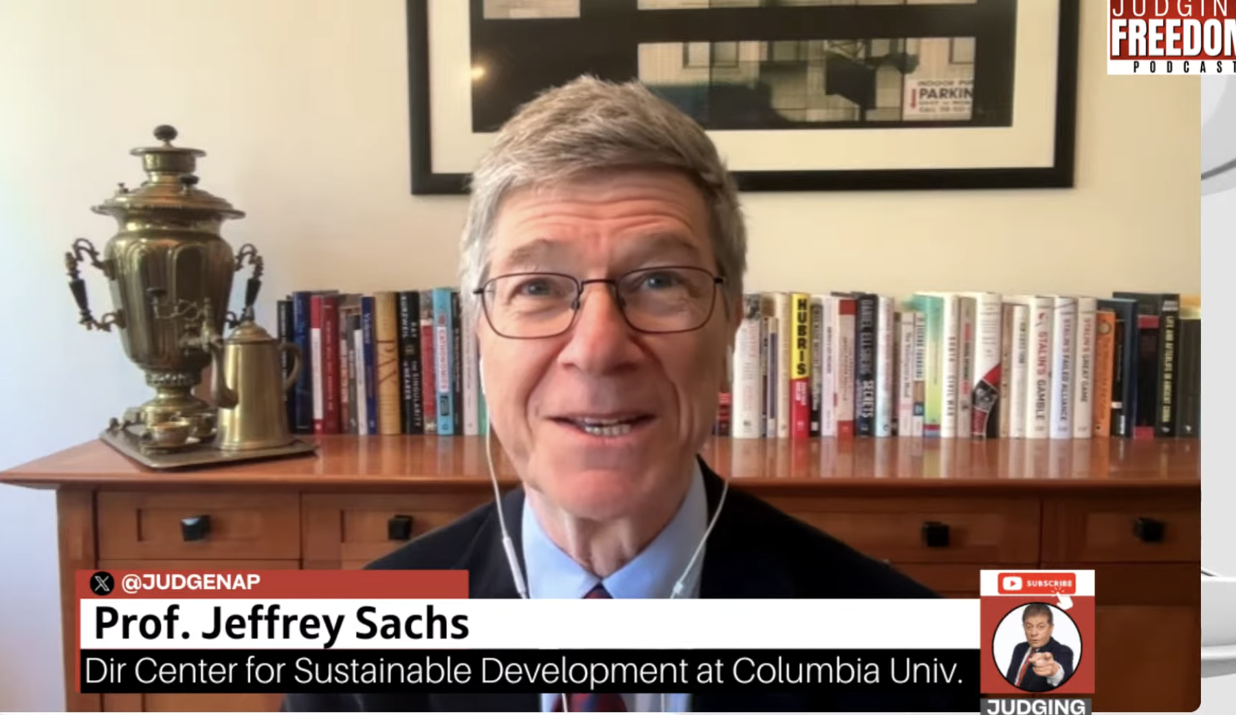 Prof. Jeffrey Sachs: Is Trump Trapped?