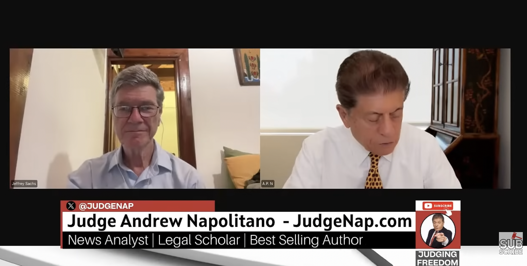 Prof. Jeffrey Sachs: Trump and His War Destroying US Economy