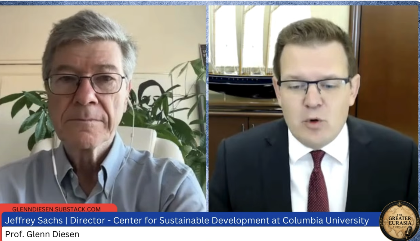 Jeffrey Sachs: Ukraine Peace Proposal vs. NATO Salami Tactics
