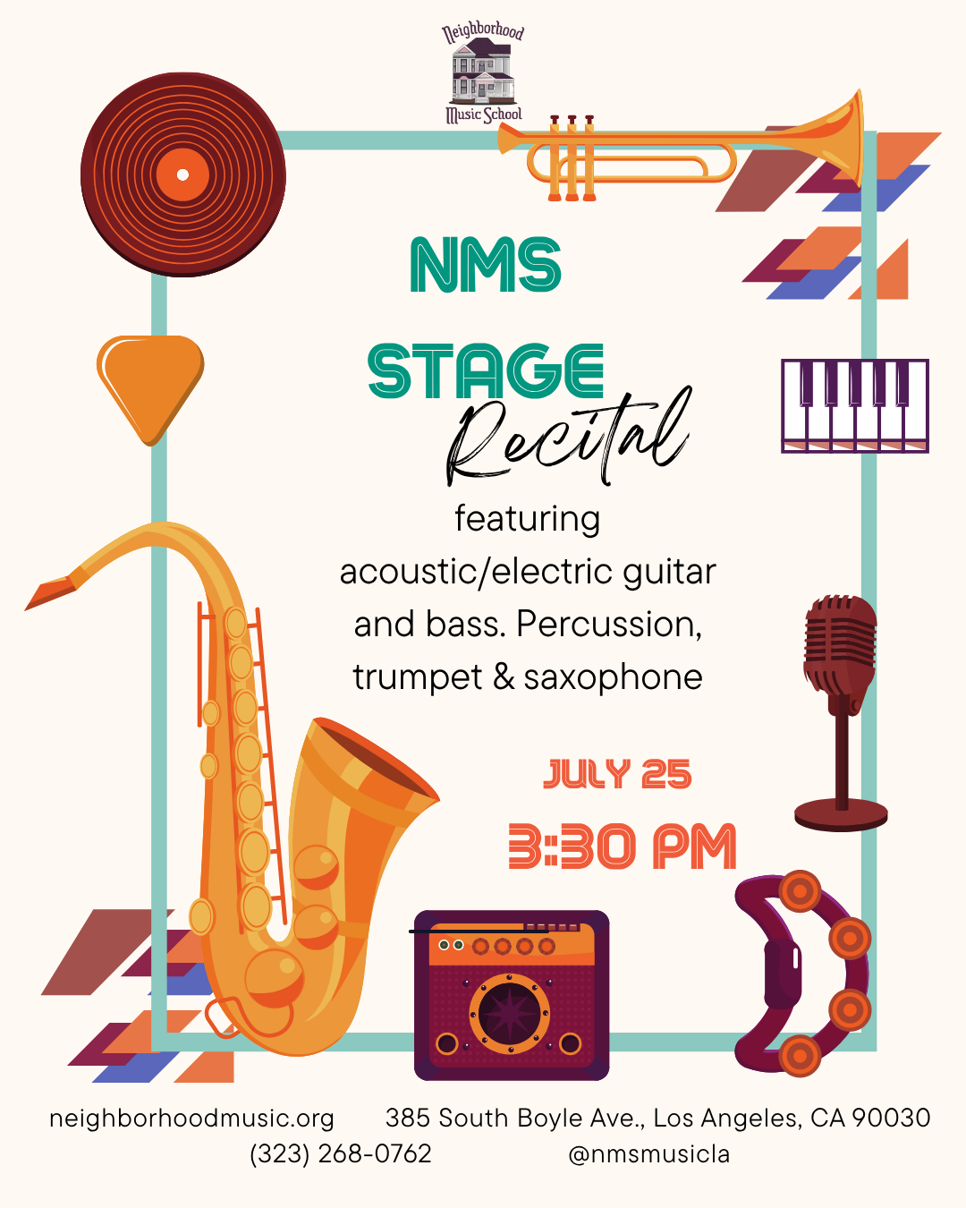 NMS Stage Recital