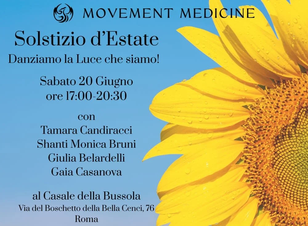 Solstizio d’Estate - Danziamo la luce che siamo