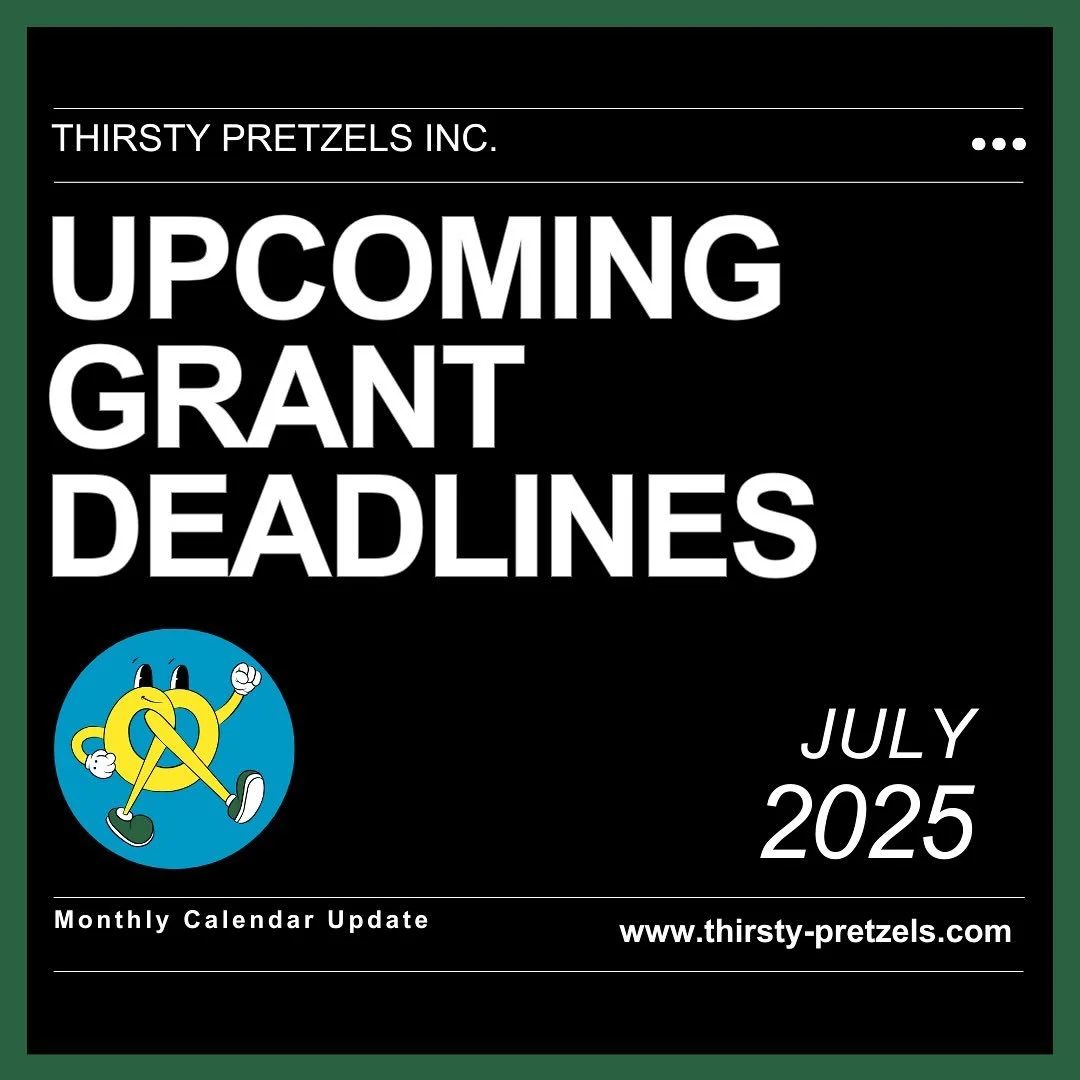 Link in bio for our Google calendar and database of grant program info sheets