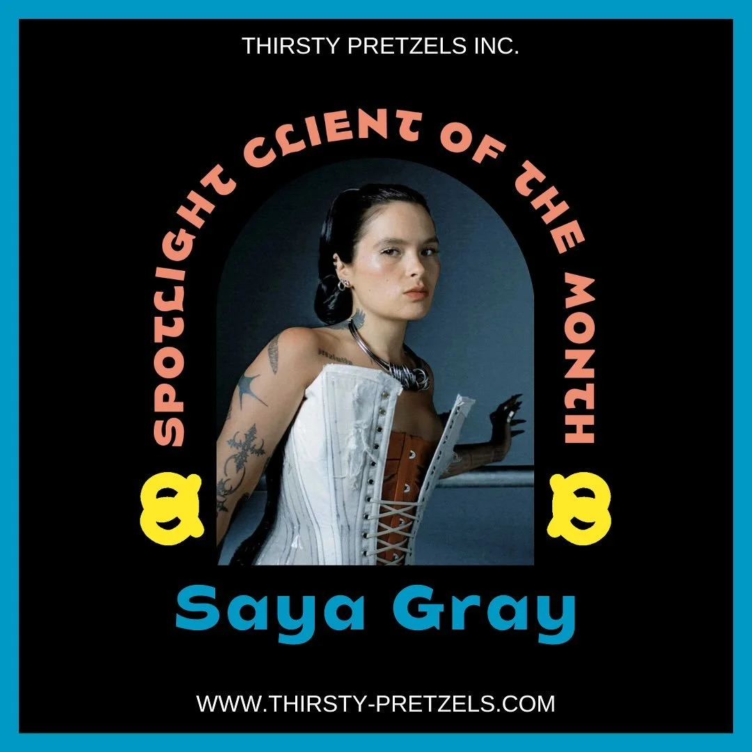 @sayagray first introduced herself to the world as a solo artist in 2022 with 19 MASTERS. Recorded in large part through her iPhone&rsquo;s Voice Notes app, her dissonant electro-rock sketches aptly met the moment of global post-pandemic disarray. In