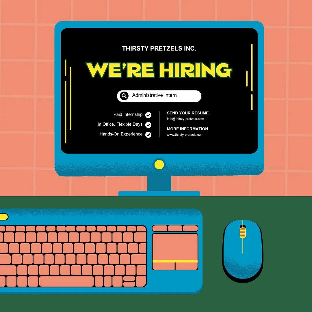 Hiring an intern for the winter semester - currently enrolled in a relevant program, currently based in the GTA. Link in bio