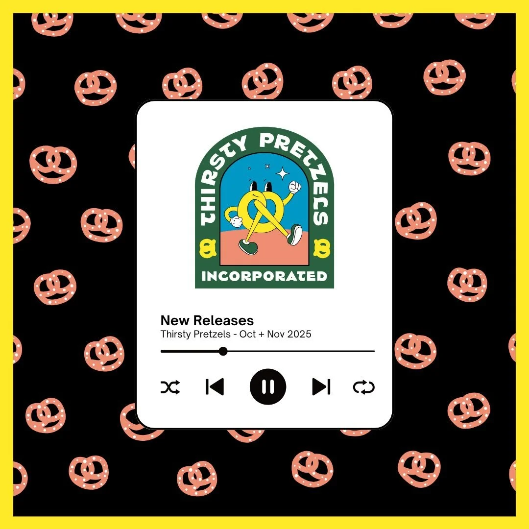 I missed last month (oops) so here&rsquo;s 2 months of new music from an amazing roster of clients I am so very grateful to work with ❤️🥨