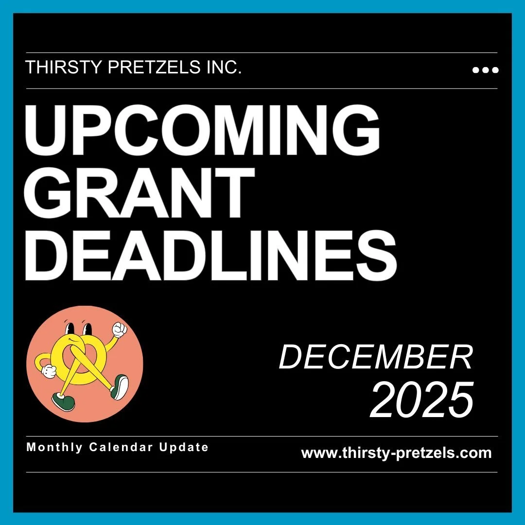 📆Q1 2026 grant deadlines to plan for! This includes the Jan 15 cut-off for FACTOR video projects to be counted in your 25/26 fiscal year (which ends Mar 31) allocation. We&rsquo;ll be in touch with existing clients to make plans for 2026 (if we have