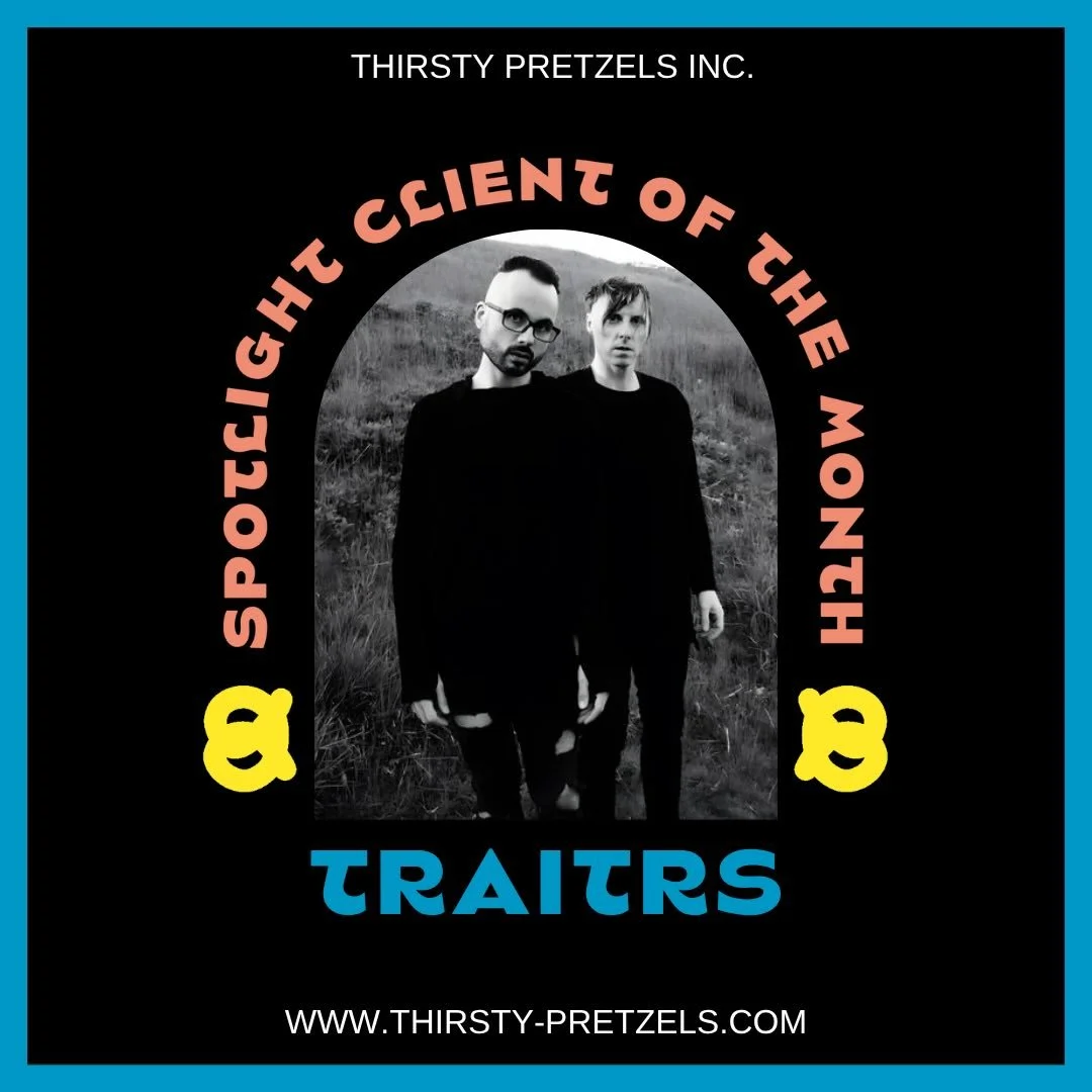 Toronto-based darkwave duo @traitrsofficial have just released their long-awaited fourth album, POSSESSOR, on March 13, 2026. After two album release shows in Toronto and Montreal, they are now on a lengthy tour of Europe and the United States, with 