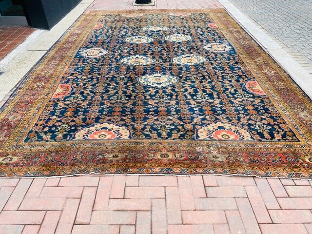 Antique Persian Large Size Sultanabad Rug 3095 Woven Gallery