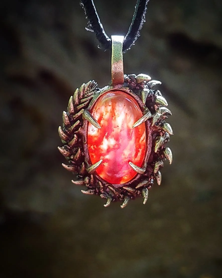 Atique Brass - Blood Agate