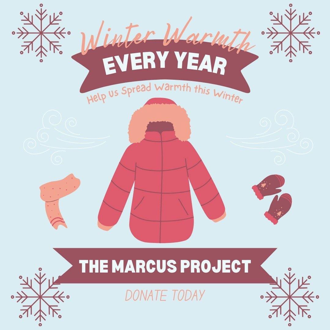 As temps drop, The Marcus Project is here to support Central Ohio families with our annual coat drive. Help us do it today!