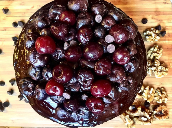 Chocolate Cherry Cake