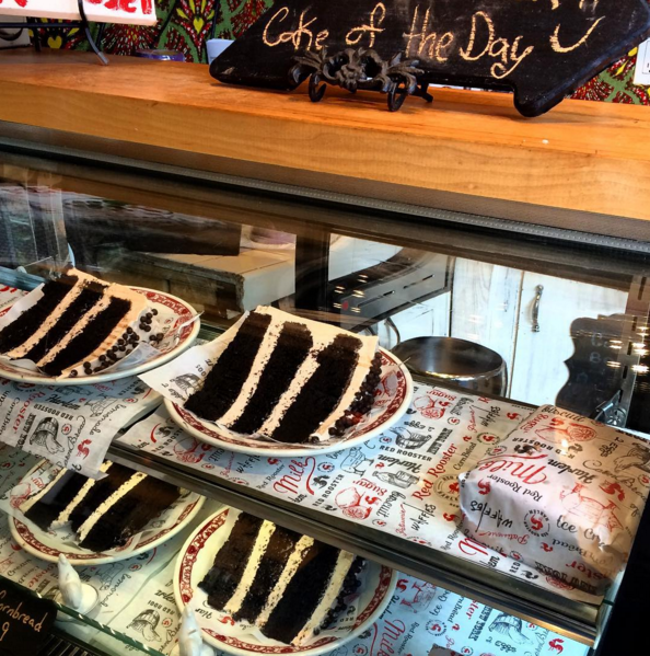 Red Rooster Devil's Food Cake