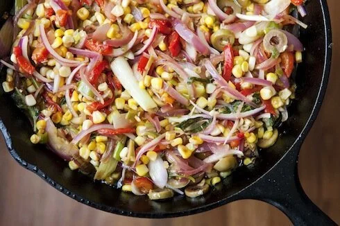 Roasted Corn Salad 
