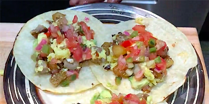Austin Style Breakfast Tacos 