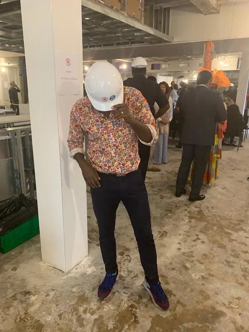 Restaurant construction...but make it fashion! (TBT to when we were building out @RoosterOvertown! It takes a village!)
