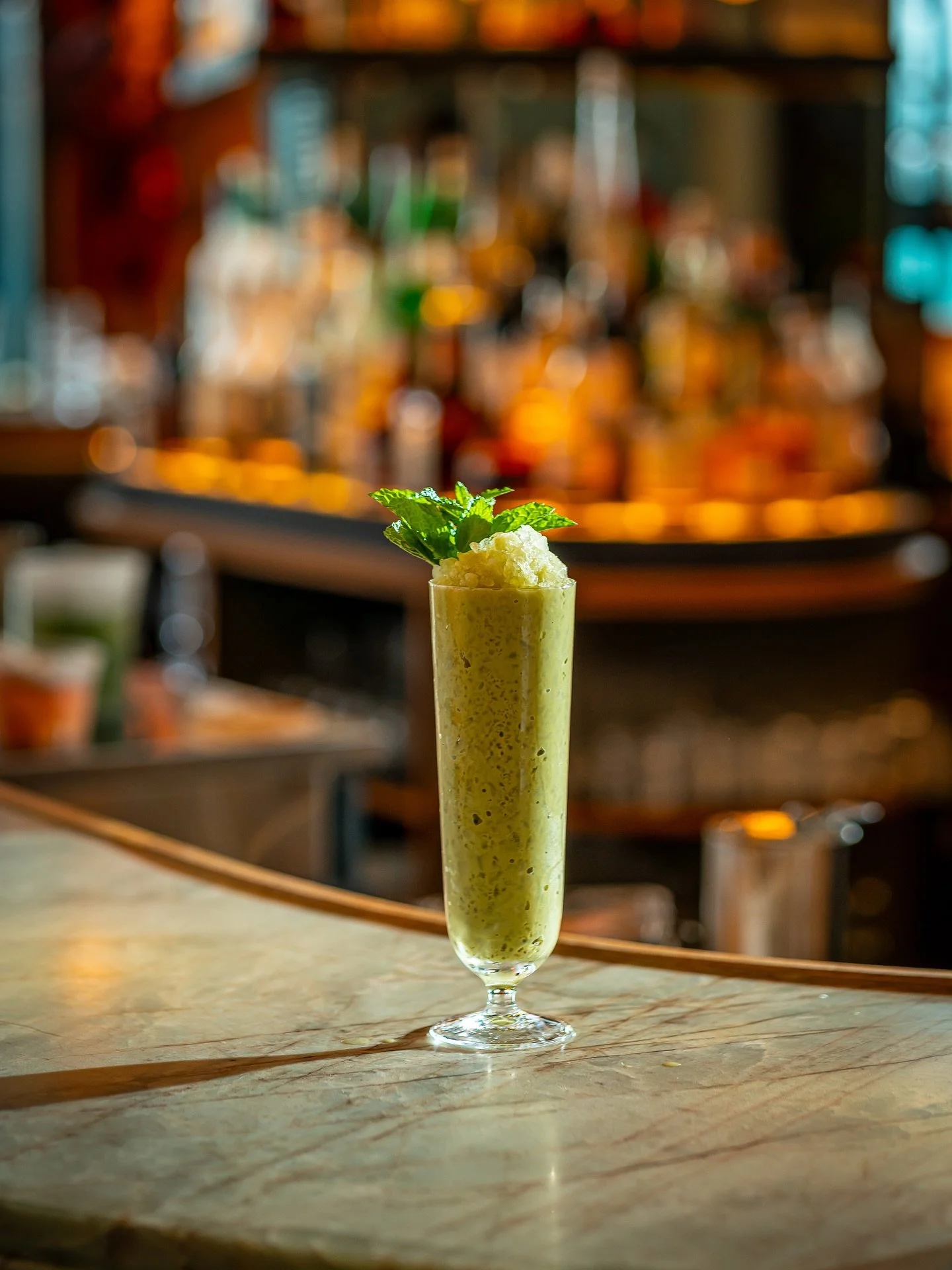 A little sweet, a little spirited. Rum, matcha, coconut and cacao come together in our crowd favorite Hav&rsquo; A Matcha &mdash; part cocktail, part dessert, all good vibes. Find it at @havandmar.