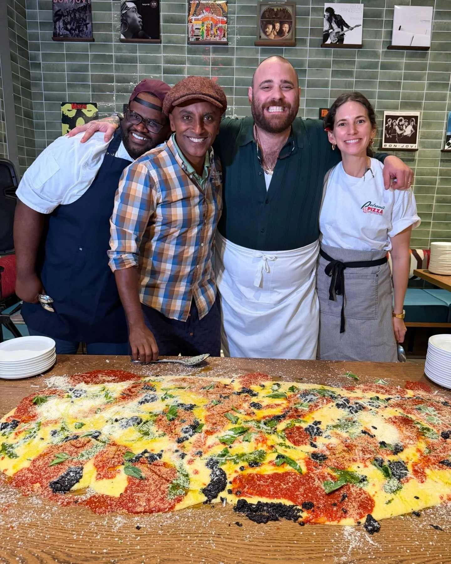 I invited my friend Chef @christianpetroni to take over the pizza oven at @marcuslivebg, and he delivered three incredible specialty pies that are on the menu only a little bit longer. Big flavors, perfect crust, and pure joy in every bite. They&rsqu