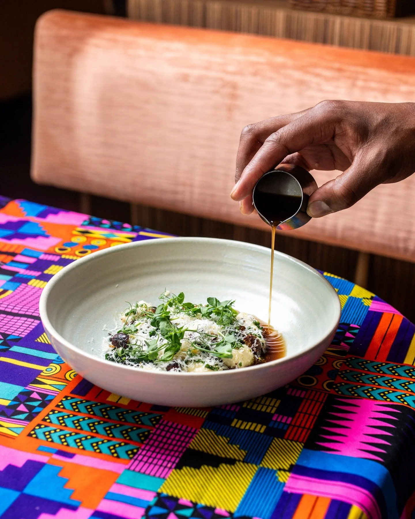 Some dishes leave a lasting impression. This is one of them! The Parmesan Gnocchi at @DineMarcusDC is tossed with toasted hazelnuts and roasted garlic, then served in a smoky, charred potato broth for a rich, nutty finish. It&rsquo;s one of Chef Anth