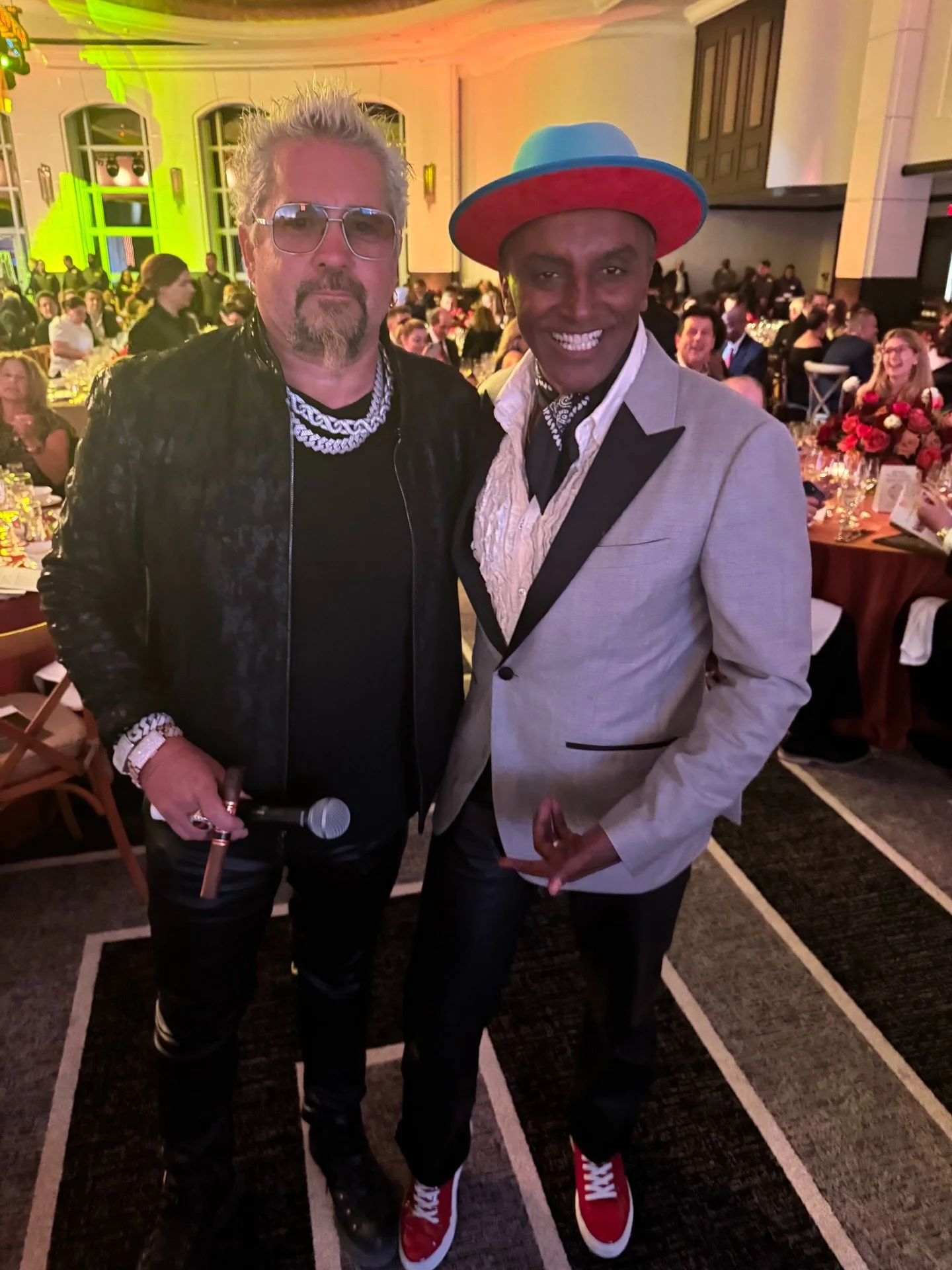 Happy Birthday to my buddy @GuyFieri! We&rsquo;ve shared a lot of kitchens, a lot of shows, and a lot of laughs over the years. Always grateful for the ride and the friendship.