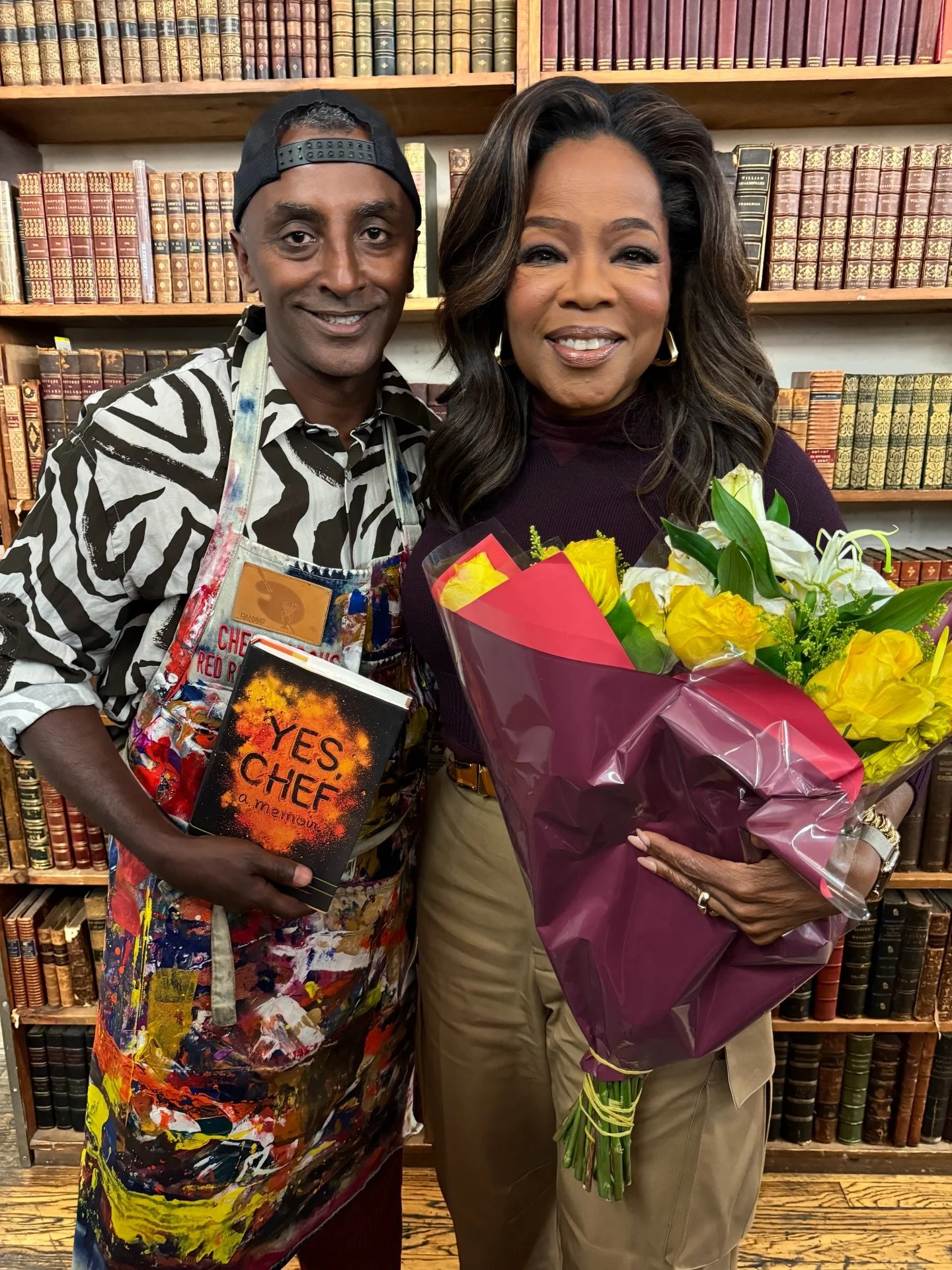 Happy Birthday to @Oprah! I&rsquo;m always inspired by how she creates space for voices, memories, and meaning. Here&rsquo;s to many more chapters!