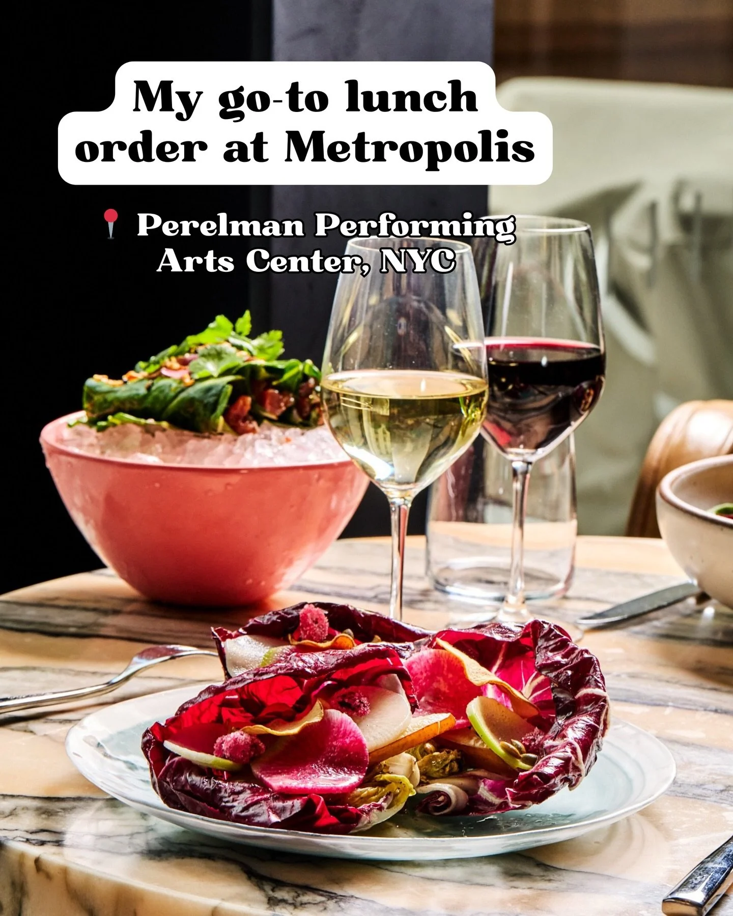 If you know, you know! Lunch at Metropolis is the go-to in FiDi for business groups, power lunches, and anyone looking for an elevated midday meal.

Here are a few dishes we love to see hit the table. Swipe through and start planning your lunch order