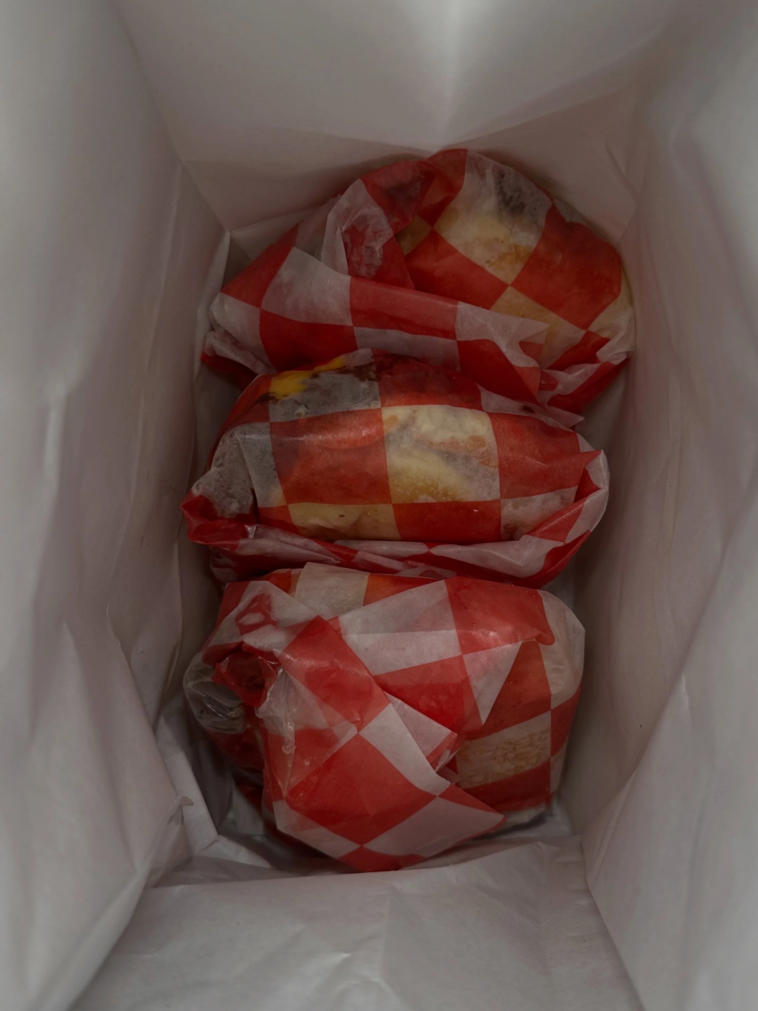 Bottom of the bag 🍔 👀 
@7thstreetburgernyc 

#mikeeatsnycburgers