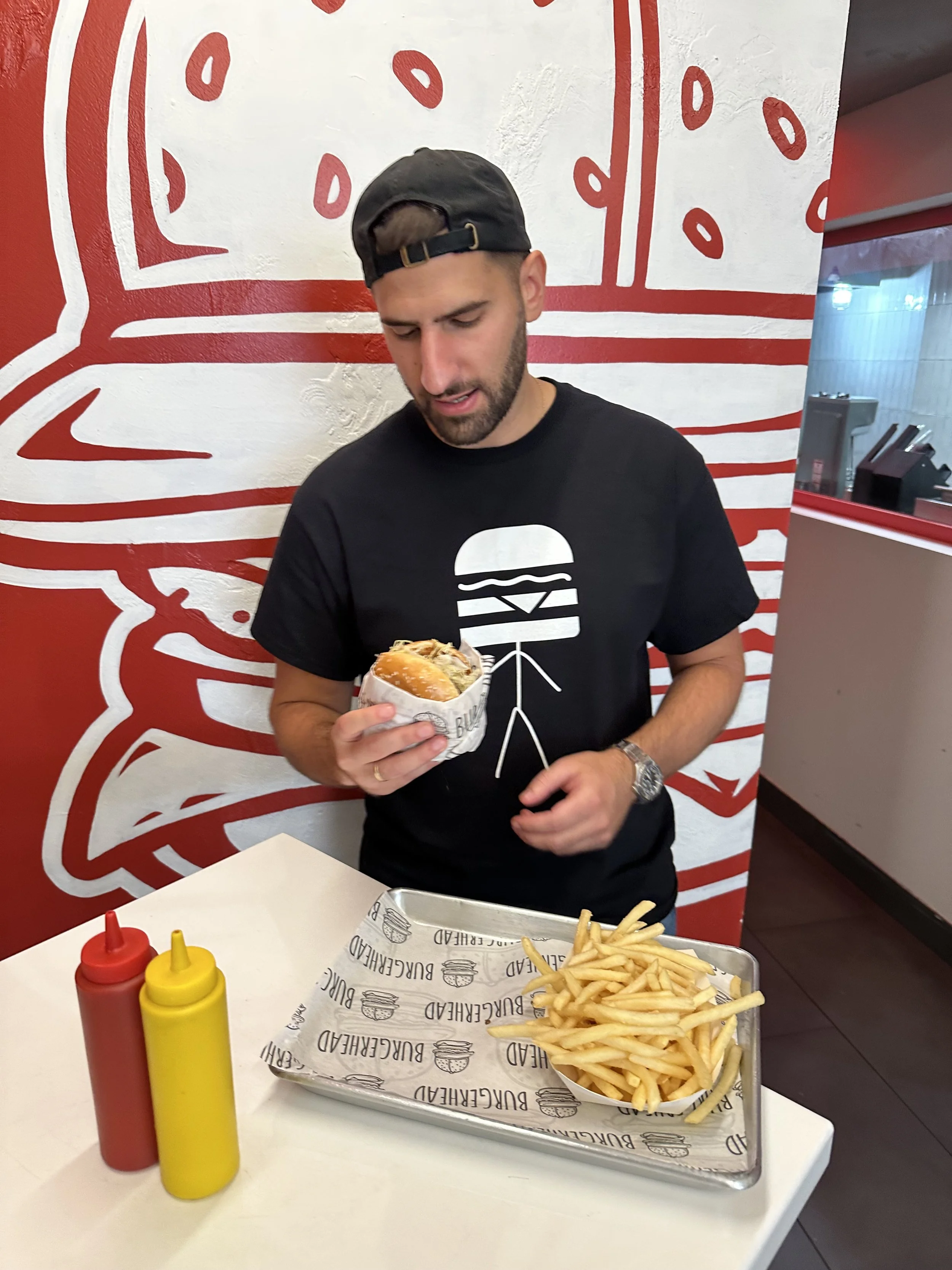 Burger Head T-Shirt (Front)