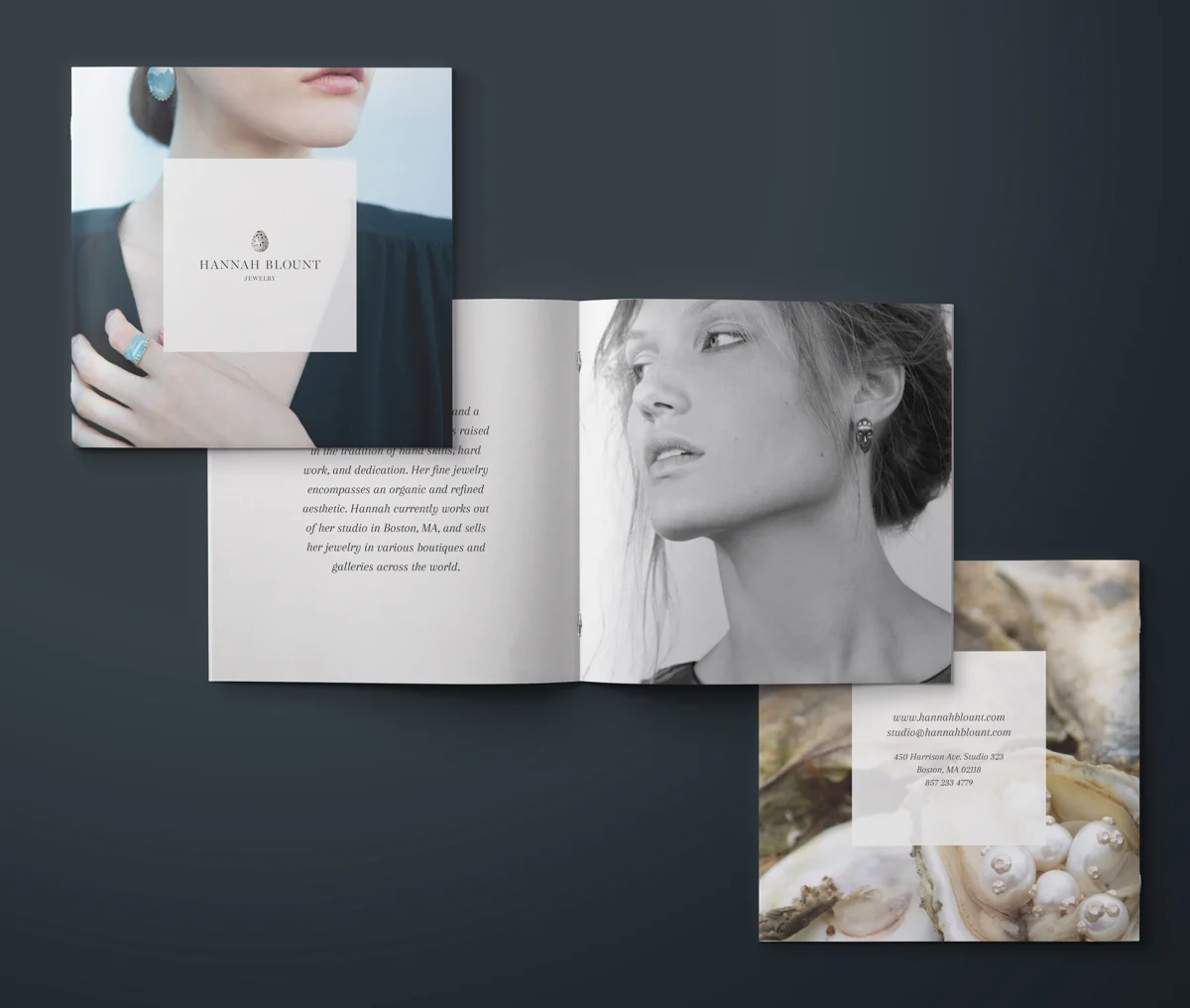 Hannah Blount Jewelry, Marketing Collateral