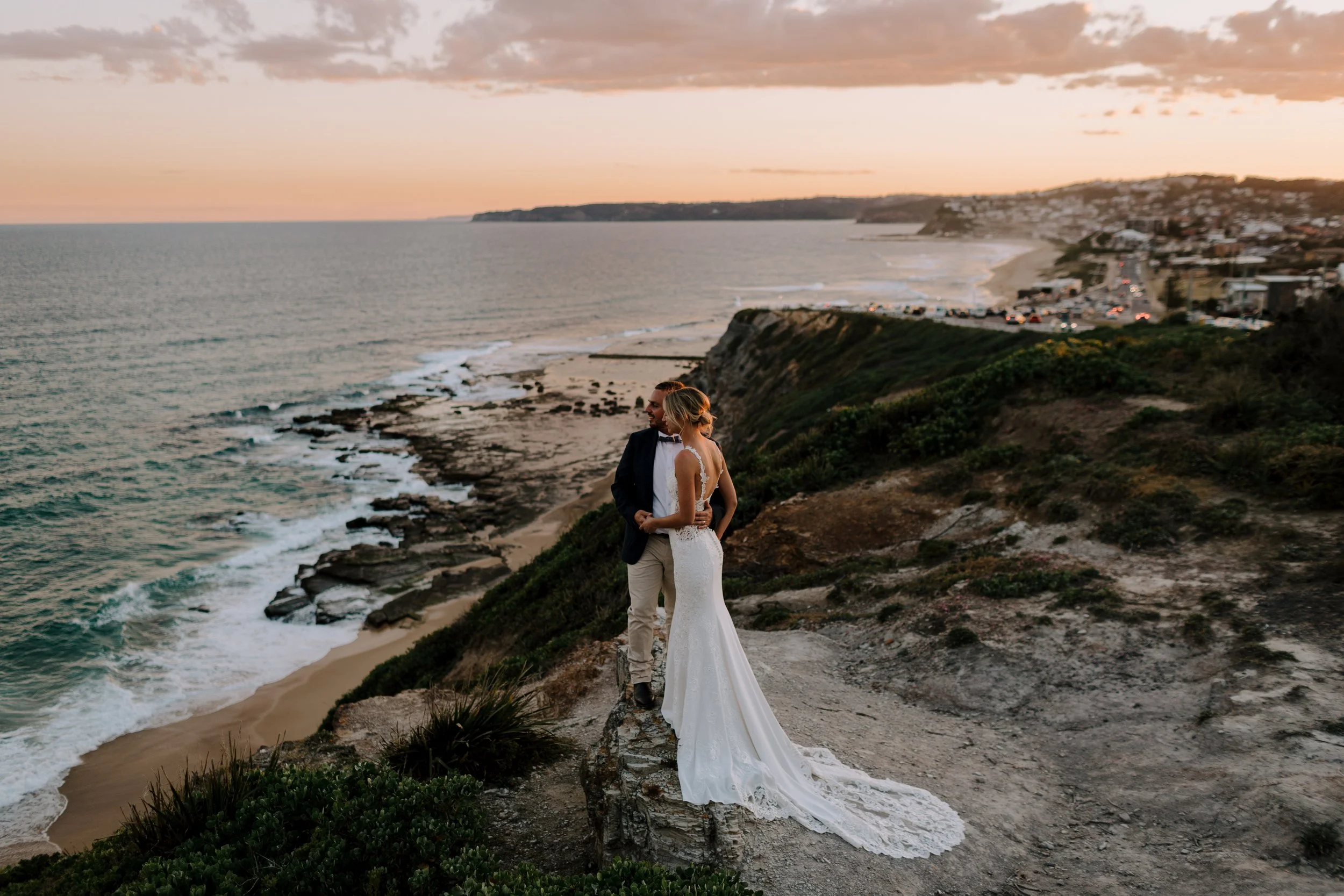 Rope and Pulley Newcastle Wedding Photographers