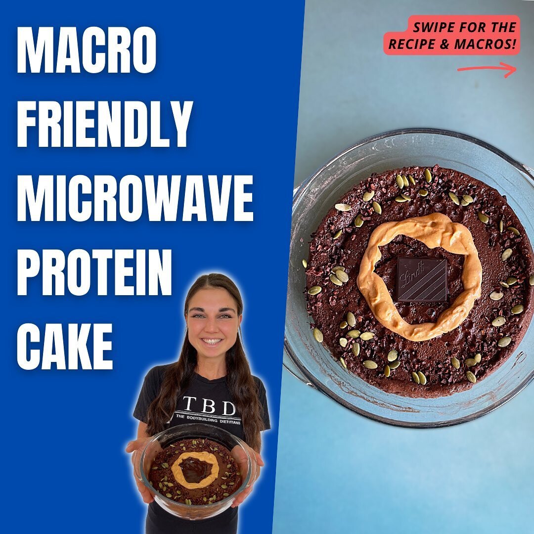 4 INGREDIENT CHOCOLATE PROTEIN CAKE 🍫🎂

Swipe right to see how you can make yourself this delicious, high-protein cake in less than 10 minutes! 👉

Ingredients:
🔹 30g @vpa_australia Vanilla WPI
🔹 100g Plain Wholemeal Flour
🔹 1 Medium Banana (60-