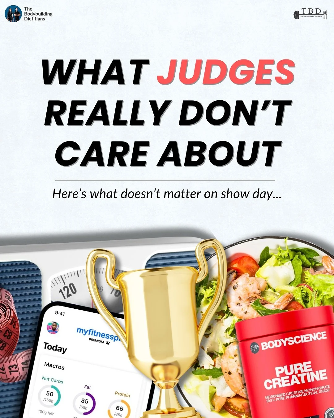 Judges don&rsquo;t care how much you suffered in prep. They care how you look on stage.

One of the biggest mistakes competitors make? Focusing on metrics that never even make it to the judging panel. There&rsquo;s no clipboard with weigh-ins (althou