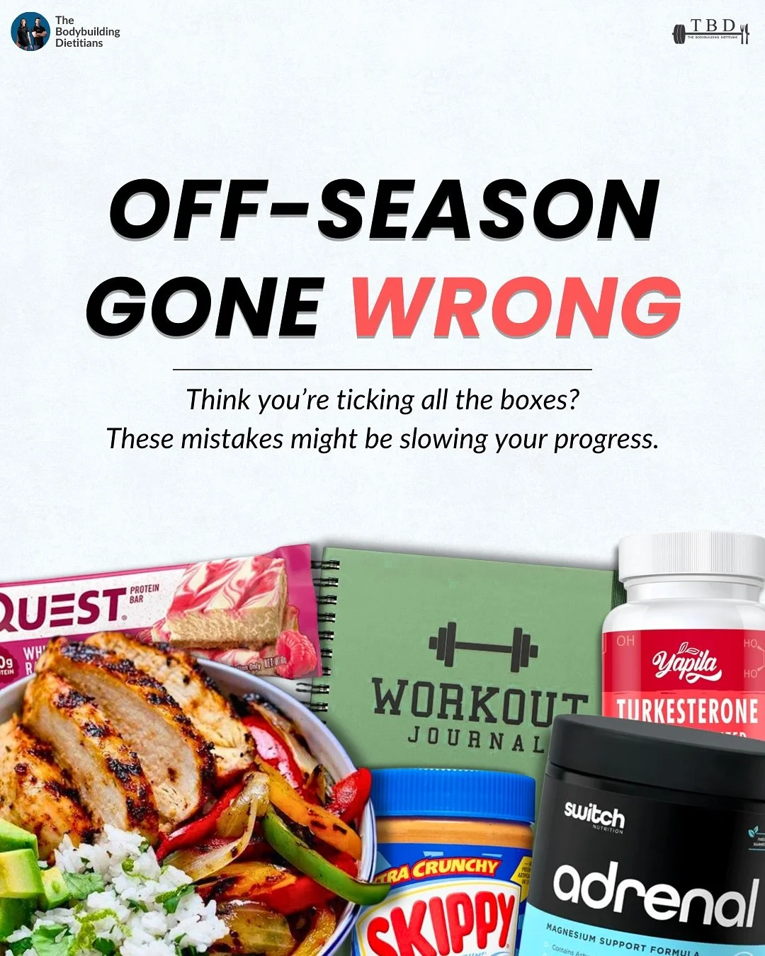The biggest regret bodybuilders have is realising they wasted their off-season.

Prep doesn&rsquo;t build physiques, it simply reveals them. If the off-season is neglected, the stage will expose it.

This is why it&rsquo;s dangerous to think of it as