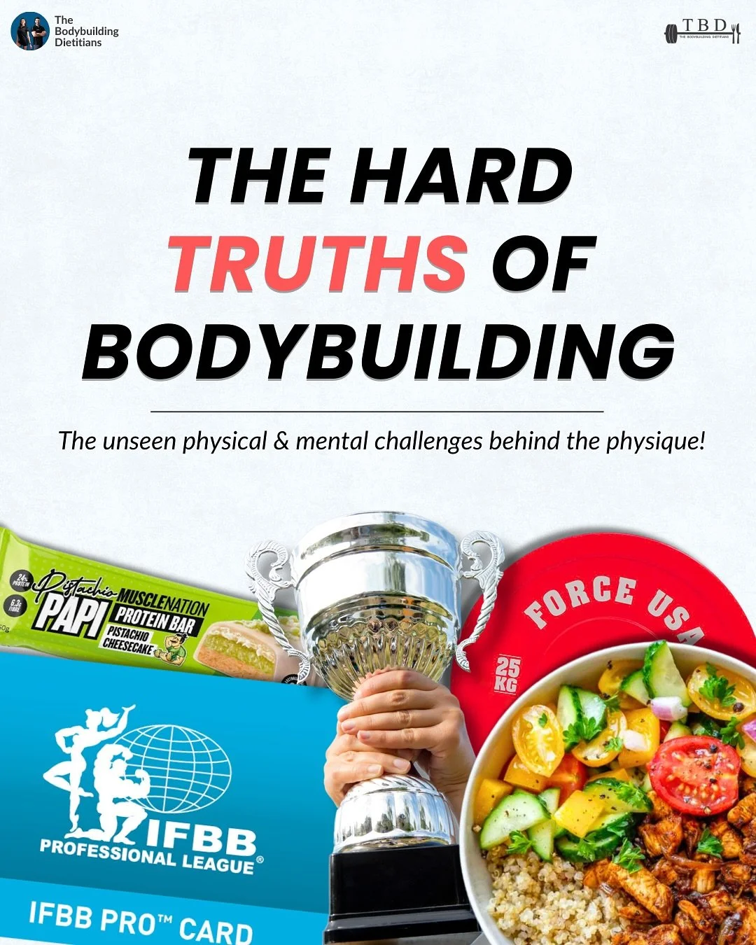 Bodybuilding isn&rsquo;t always glamorous, slide 6 demonstrates why many athletes learn this the hard way.

Before bodybuilding flooded social media, most newcomers stepped into their first prep blind. Without access to widespread education or qualit