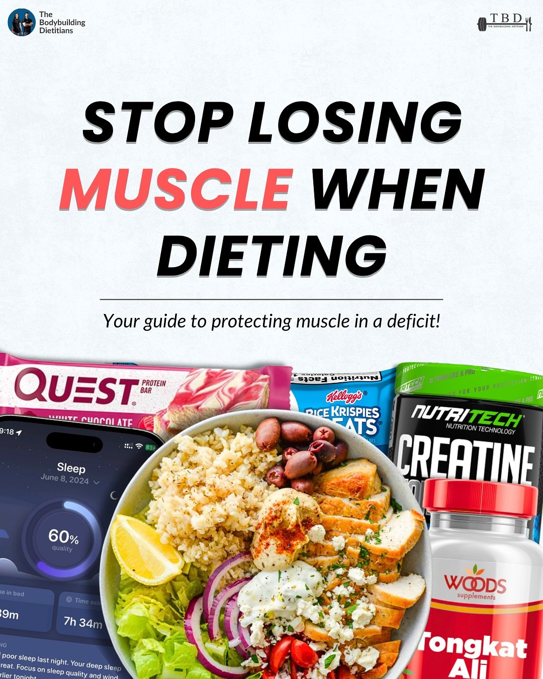 These are the non-negotiables of muscle retention during a cut.

When entering a dieting phase, there are two primary goals: maximally maintain muscle mass and maximally reduce body fat. You&rsquo;ve spent months, even years, creating new muscle tiss