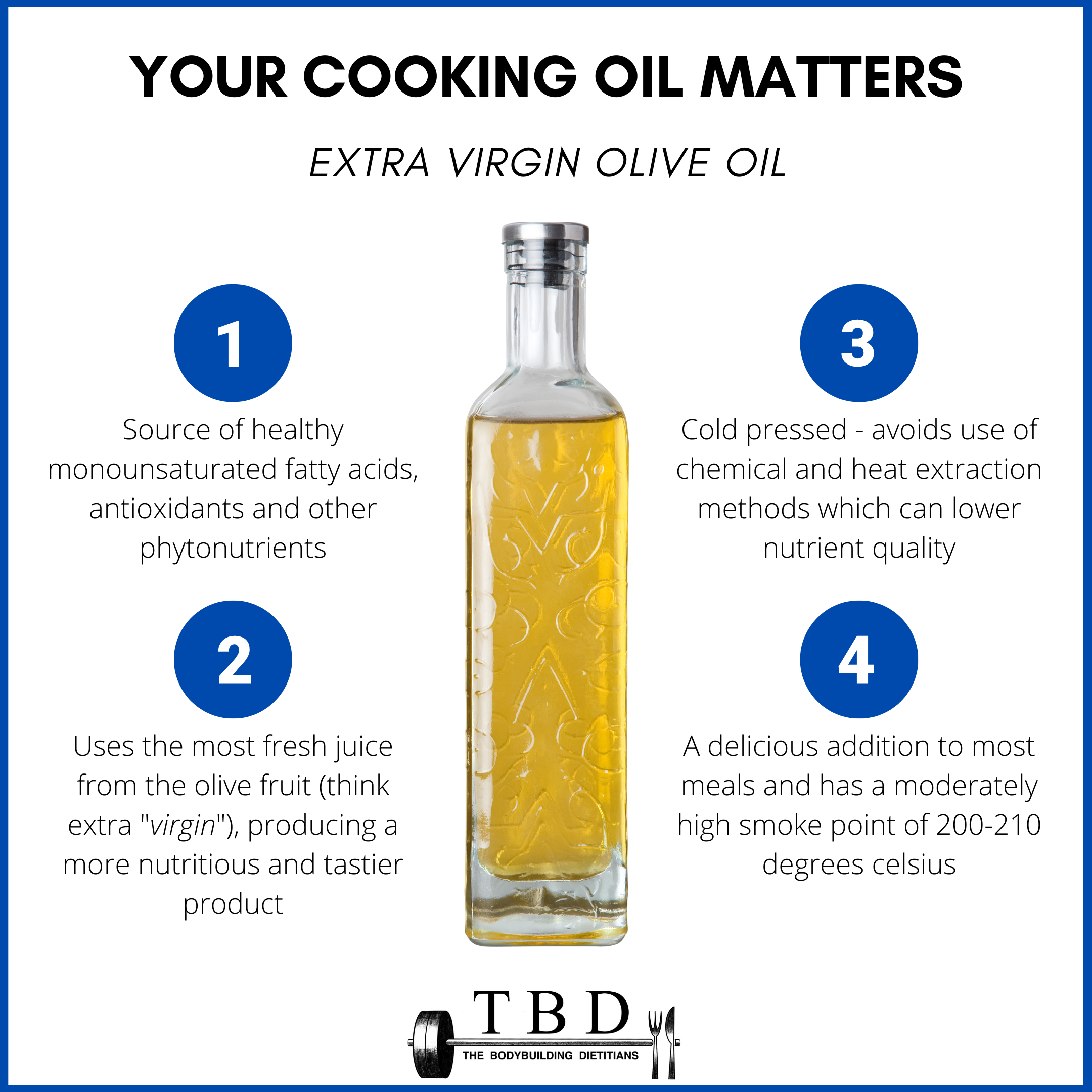 The Health Benefits Of Extra Virgin Olive Oil — The Bodybuilding Dietitians