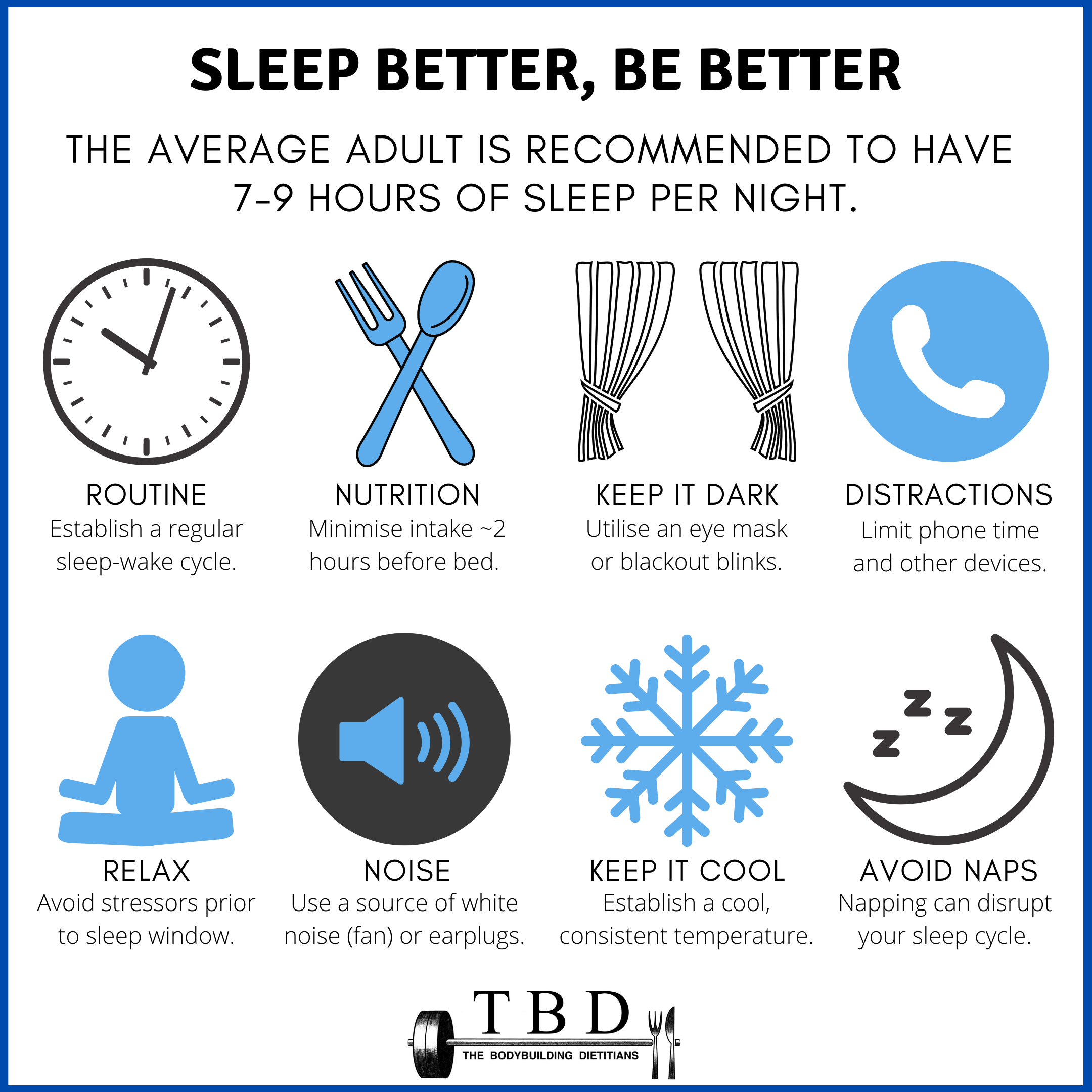 The Health Benefits Of Sleep — The Bodybuilding Dietitians 