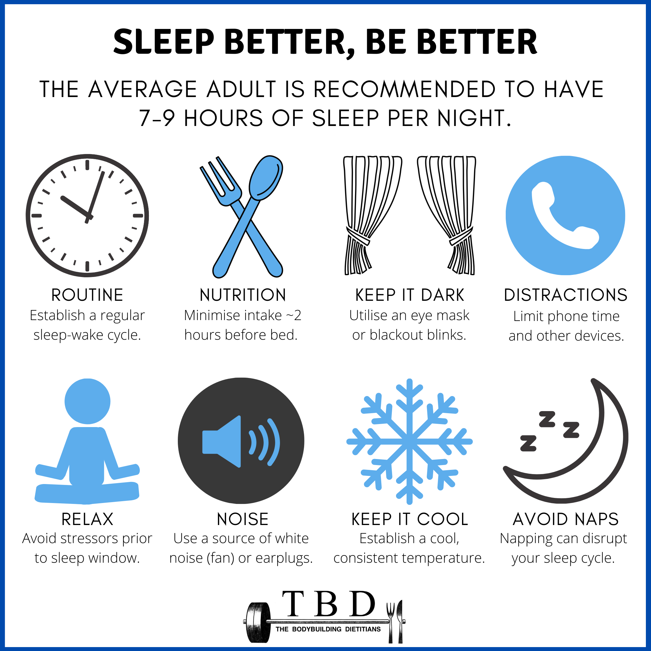 The Health Benefits Of Sleep — The Bodybuilding Dietitians