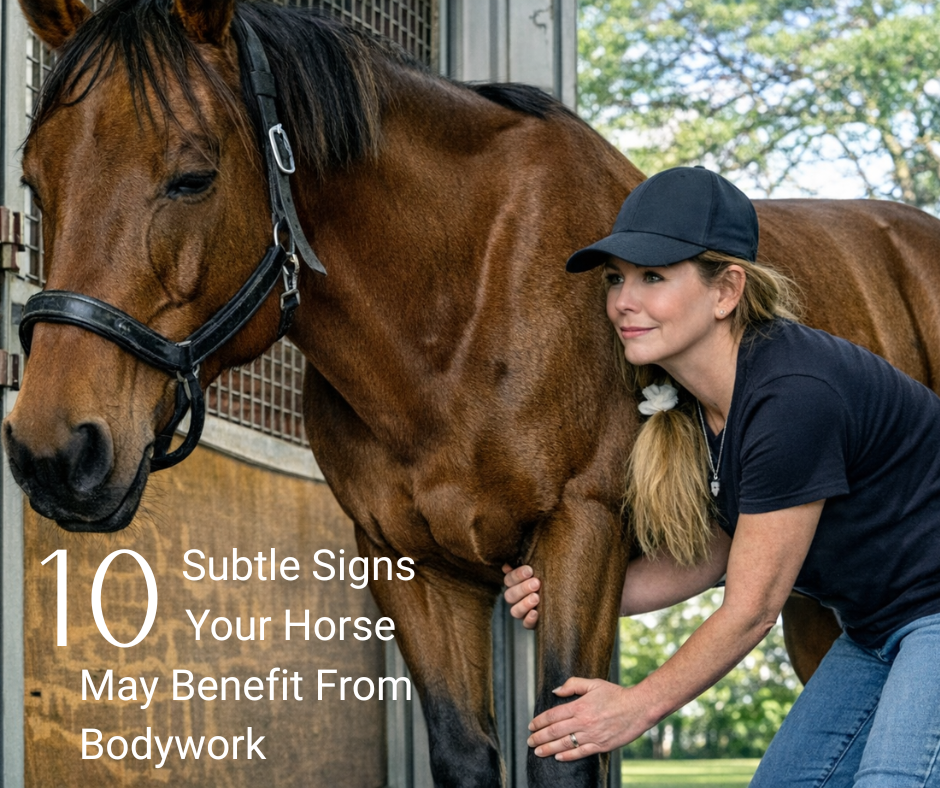 10 Subtle Signs Your Horse May Benefit from Bodywork