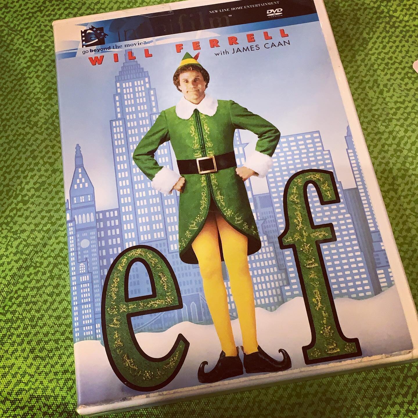 Movie I&rsquo;ve never seen.
Q: Must I borrow this AND watch it? #elf #neverseenit #onlyme #whysopopular #idontgetit