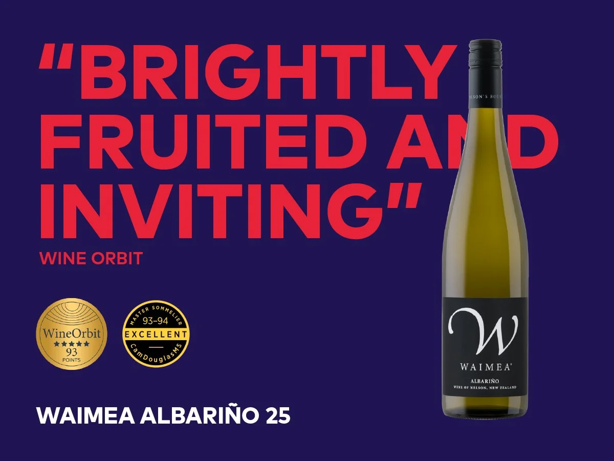 Outstanding Praise for Waimea Albariño 2025