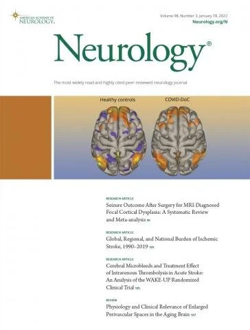 NICC paper, “Disorders of Consciousness Associated with COVID-19: A Prospective, Multimodal Study of Recovery and Brain Connectivity” featured on the cover of Neurology