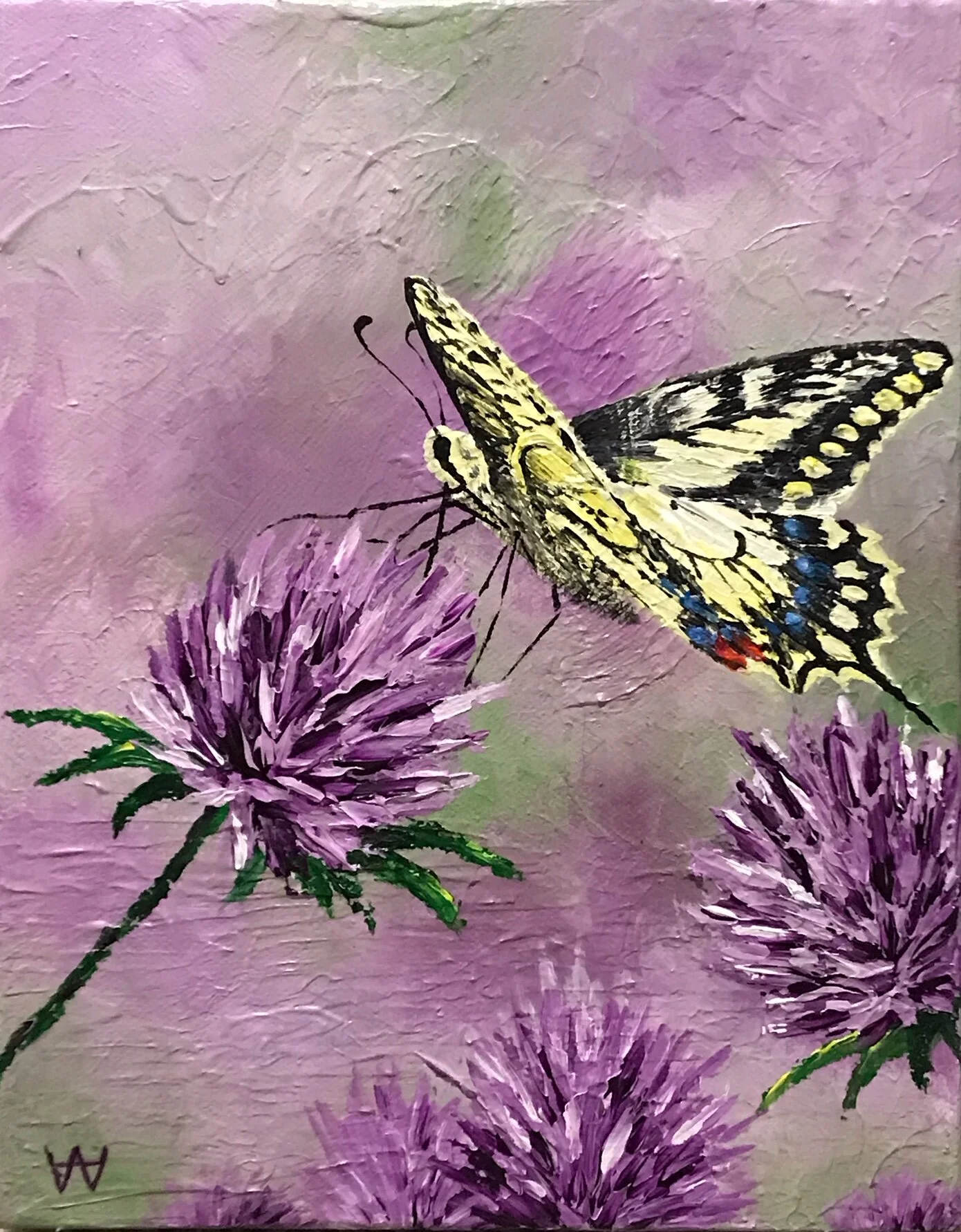 Celebrating Colors Purple Anya Warda Art