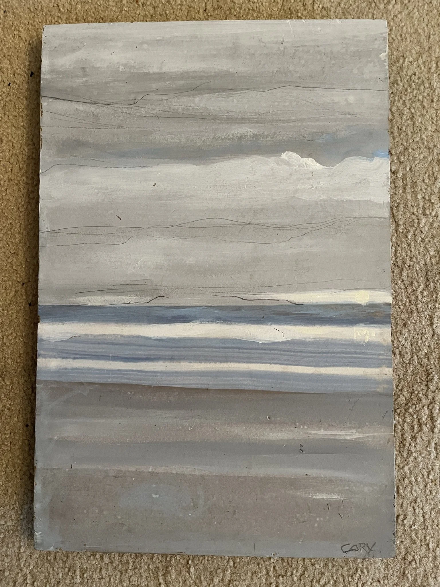  Cory Quinland  Acrylic on Masonite 