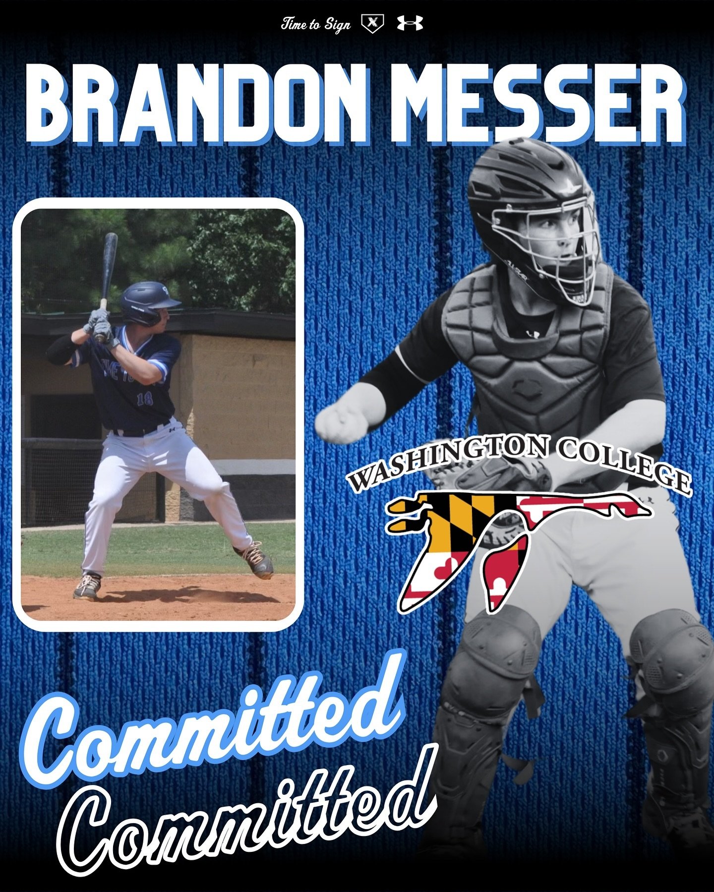 🚨 College Commitment 🚨 

Brandon Messer | @b.messer7 
&lsquo;24 Catcher | Duval Charter (FL) 

Join us in congratulating Brandon on committing to Washington College 👏🔥