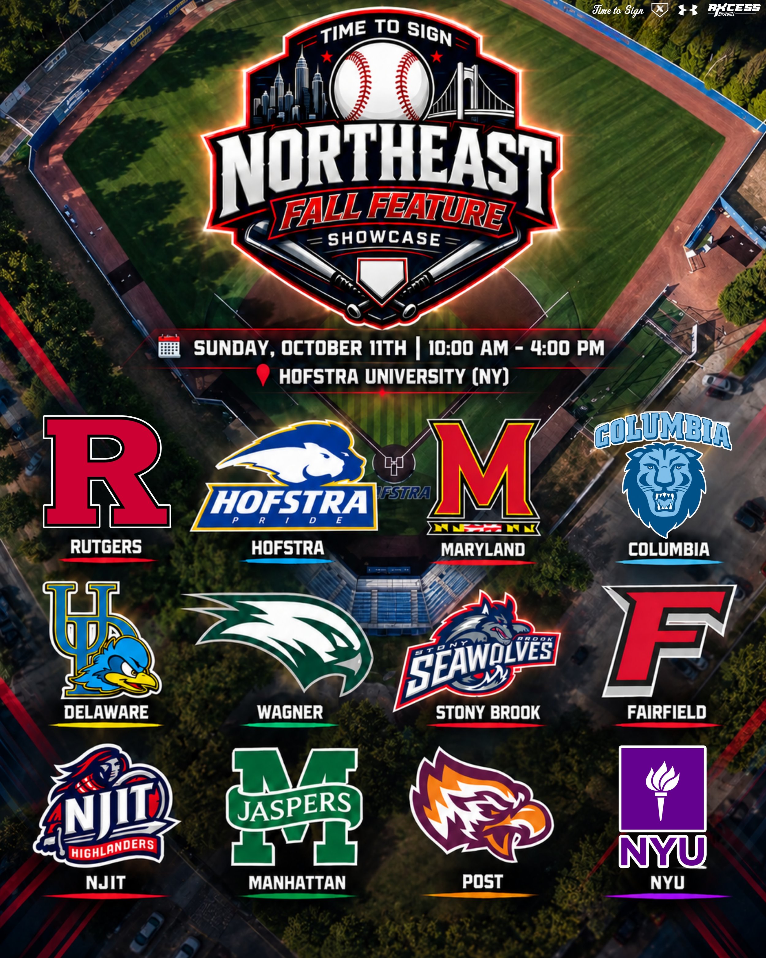 🚨 ONE WEEK AWAY🚨

➡️ NORTHEAST FALL FEATURE SHOWCASE

📍 Hofstra University | Long Island, NY
🗓️ Sunday, October 11th | 10:00 AM &ndash; 4:00 PM

One week from today, the Northeast Fall Feature returns to Hofstra University.

Built for 2027, 2028 