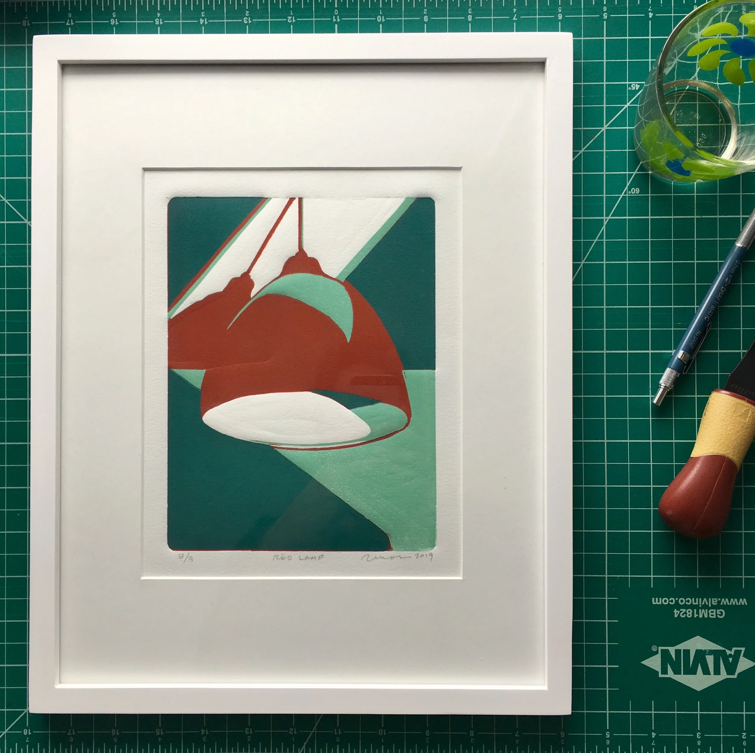 Printmaking by Aric Russom